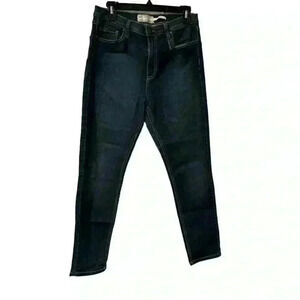 Women’s Free People High Waisted Dark Denim Straight Leg Jeans: size 30